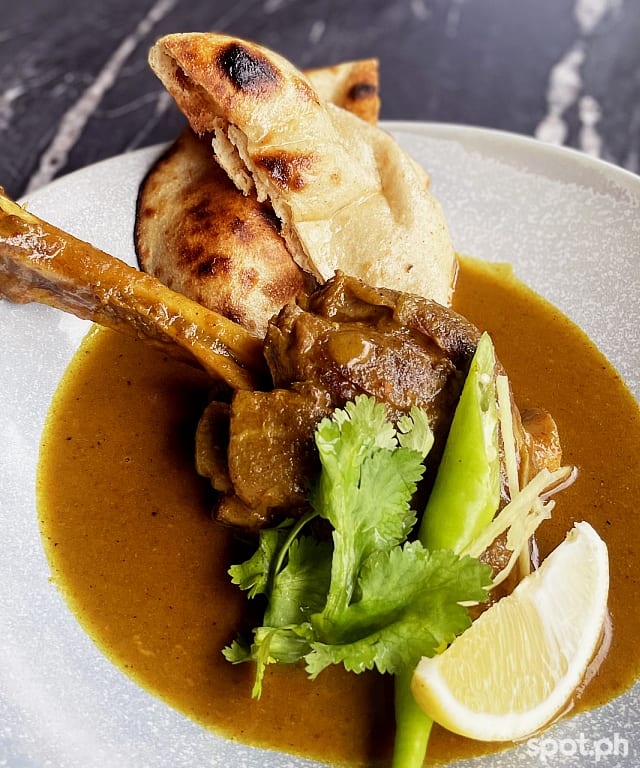 Agni by Mantra lamb shank nihari